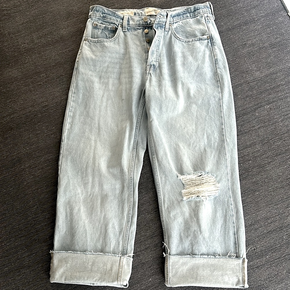 Universal Thread Mid Rise 90s Boyfriend Jeans Size 8 - Picture 2 of 12